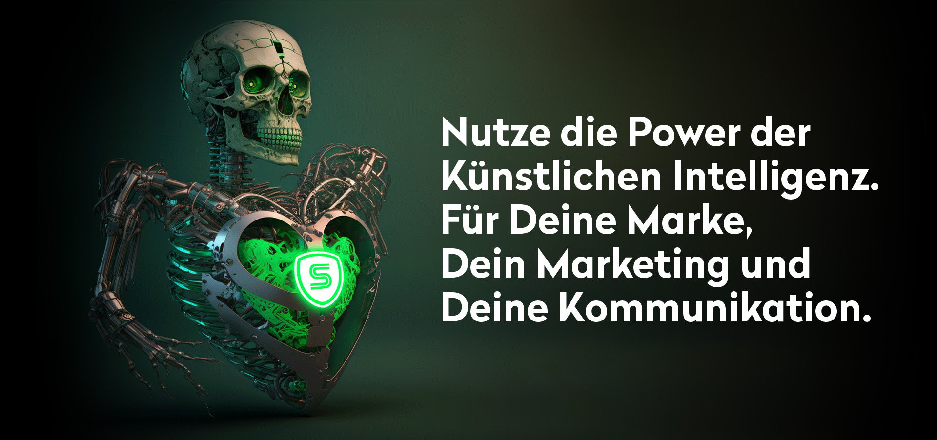 Nutze die Power der Künstlichen Intelligenz. Für Deine Marke, Dein Marketing und Deine Kommunikation