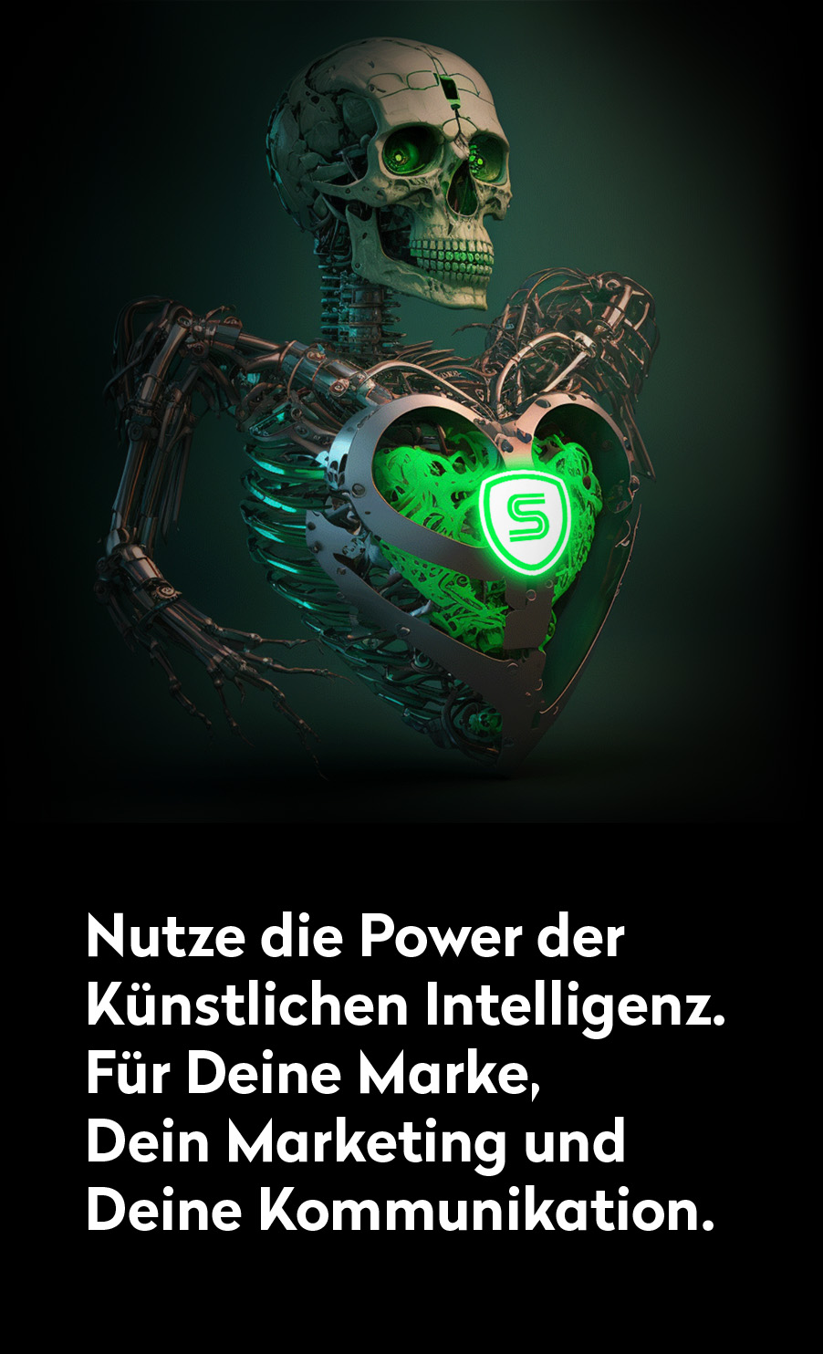 Nutze die Power der Künstlichen Intelligenz. Für Deine Marke, Dein Marketing und Deine Kommunikation